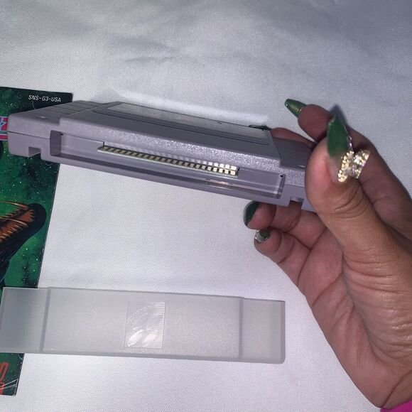 vintage video game Gradius III(Super Nintendo SNES,1991) CIB w/booklet No Poster - Picture 3 of 8